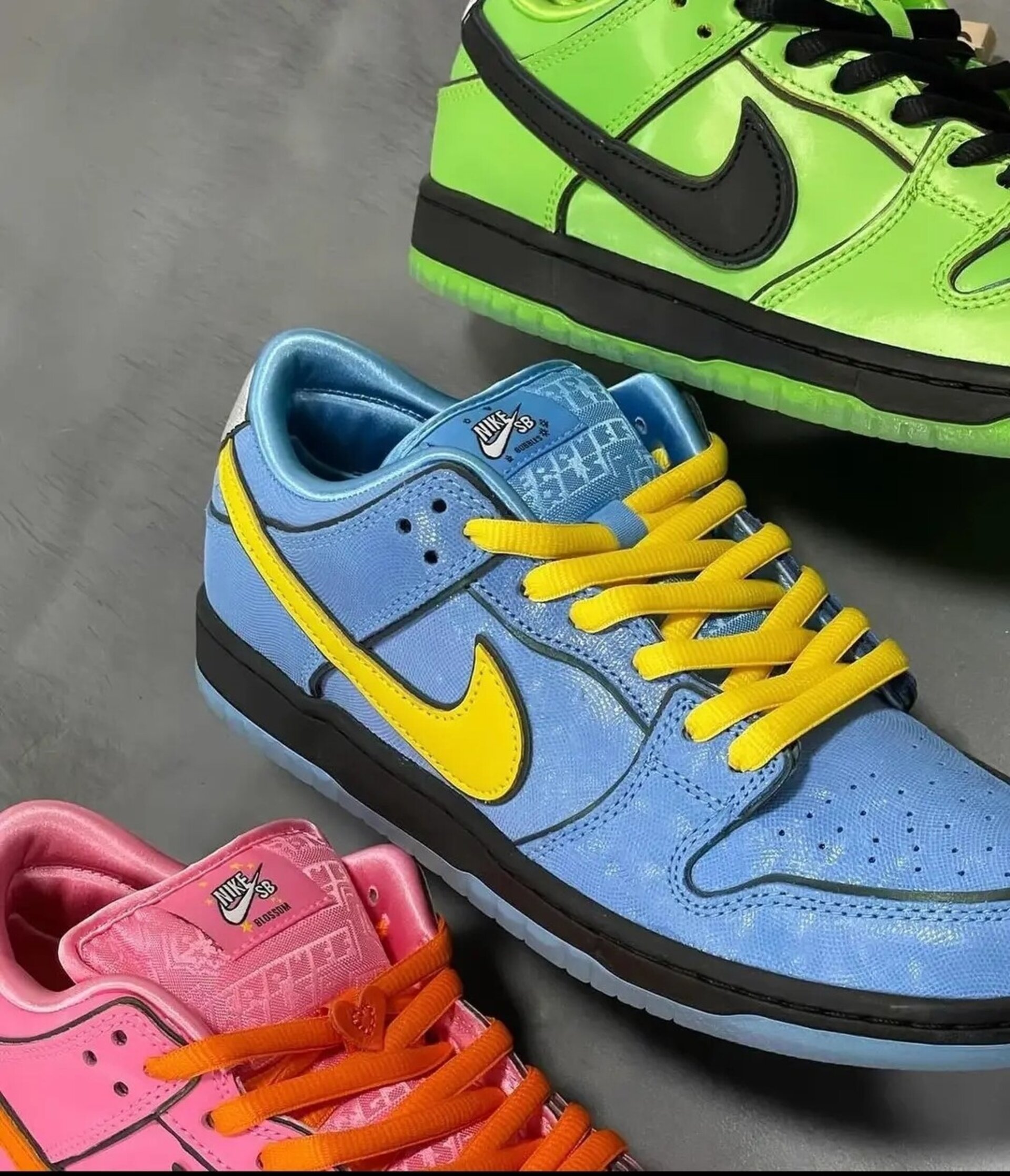 Nike SB Dunk Low The Powerpuff Girls