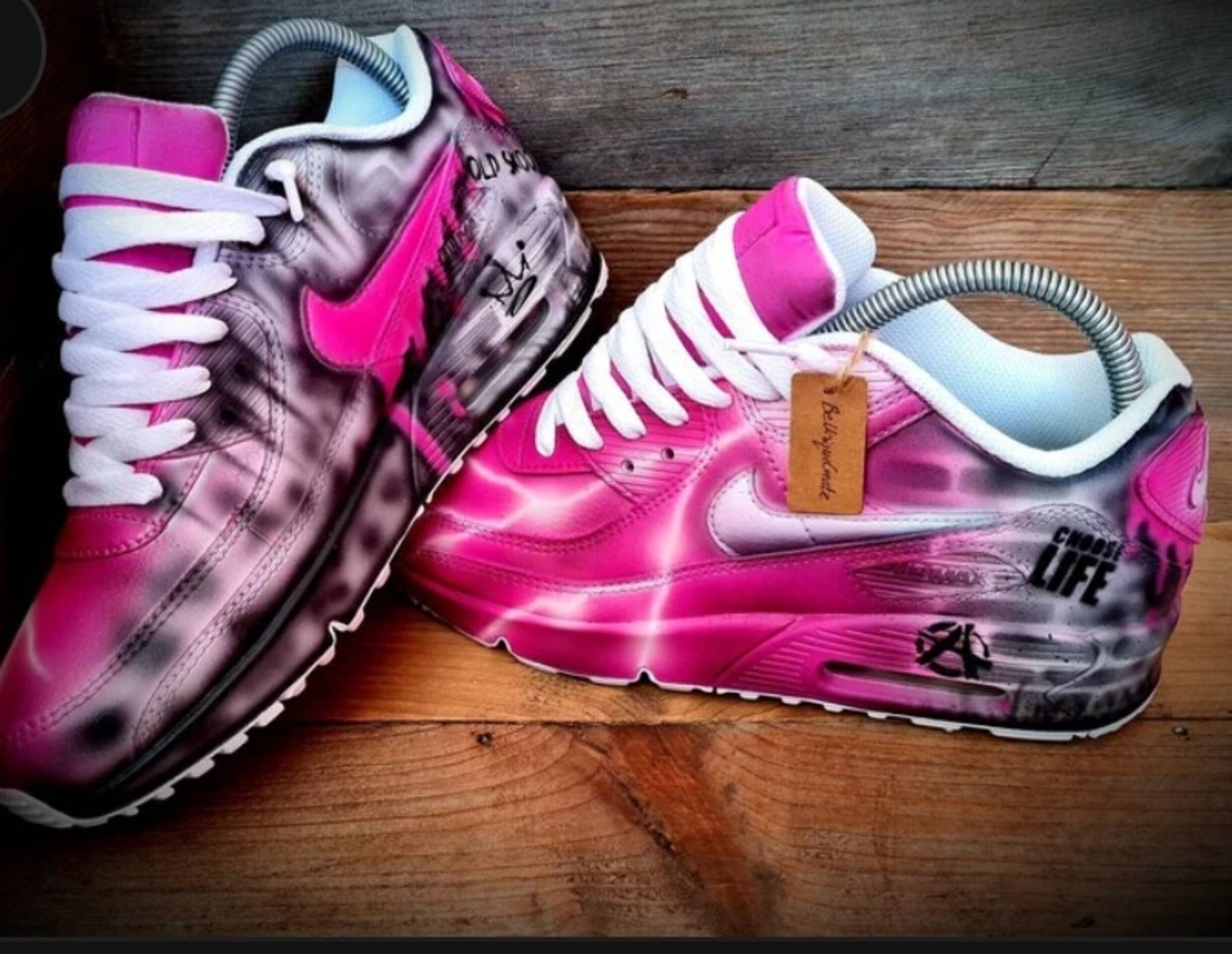 Air Max 90 Rosa Neón - 3