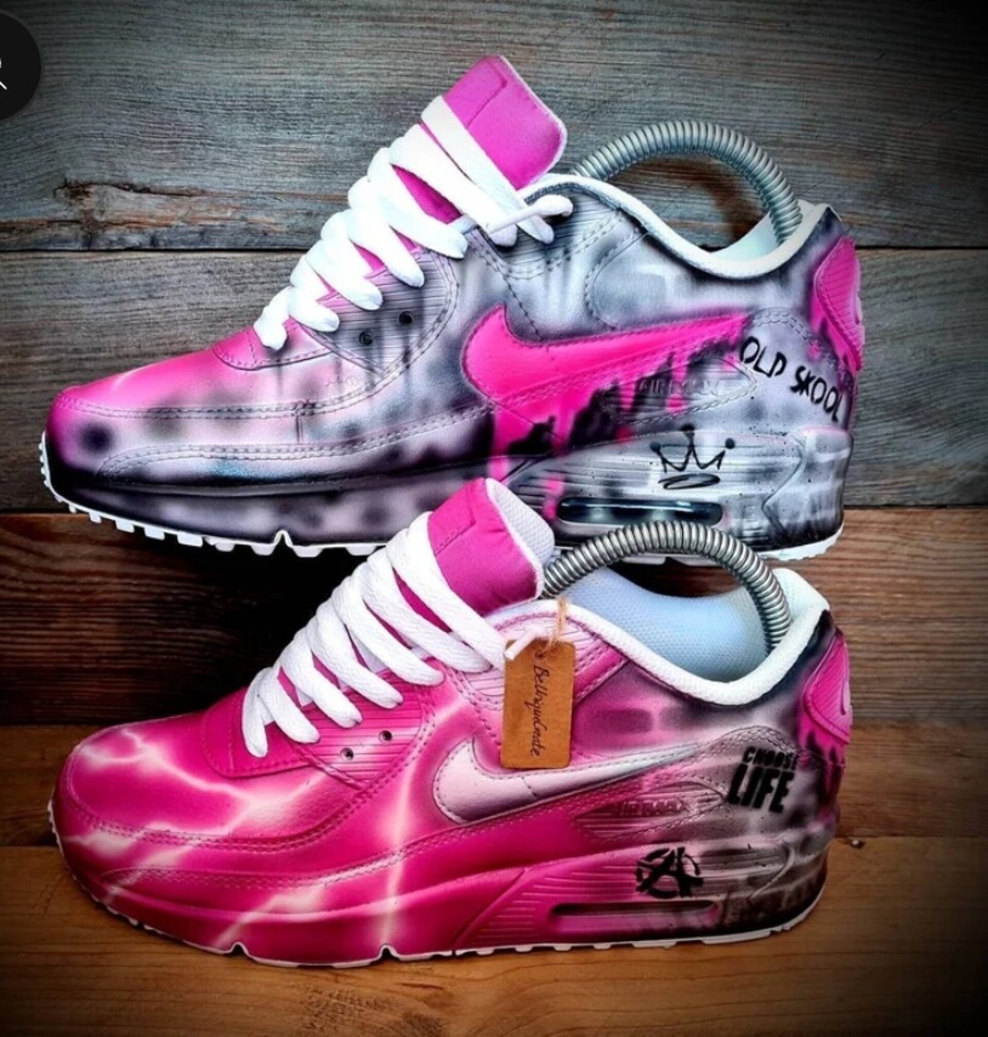 Air Max 90 Rosa Neón - 2