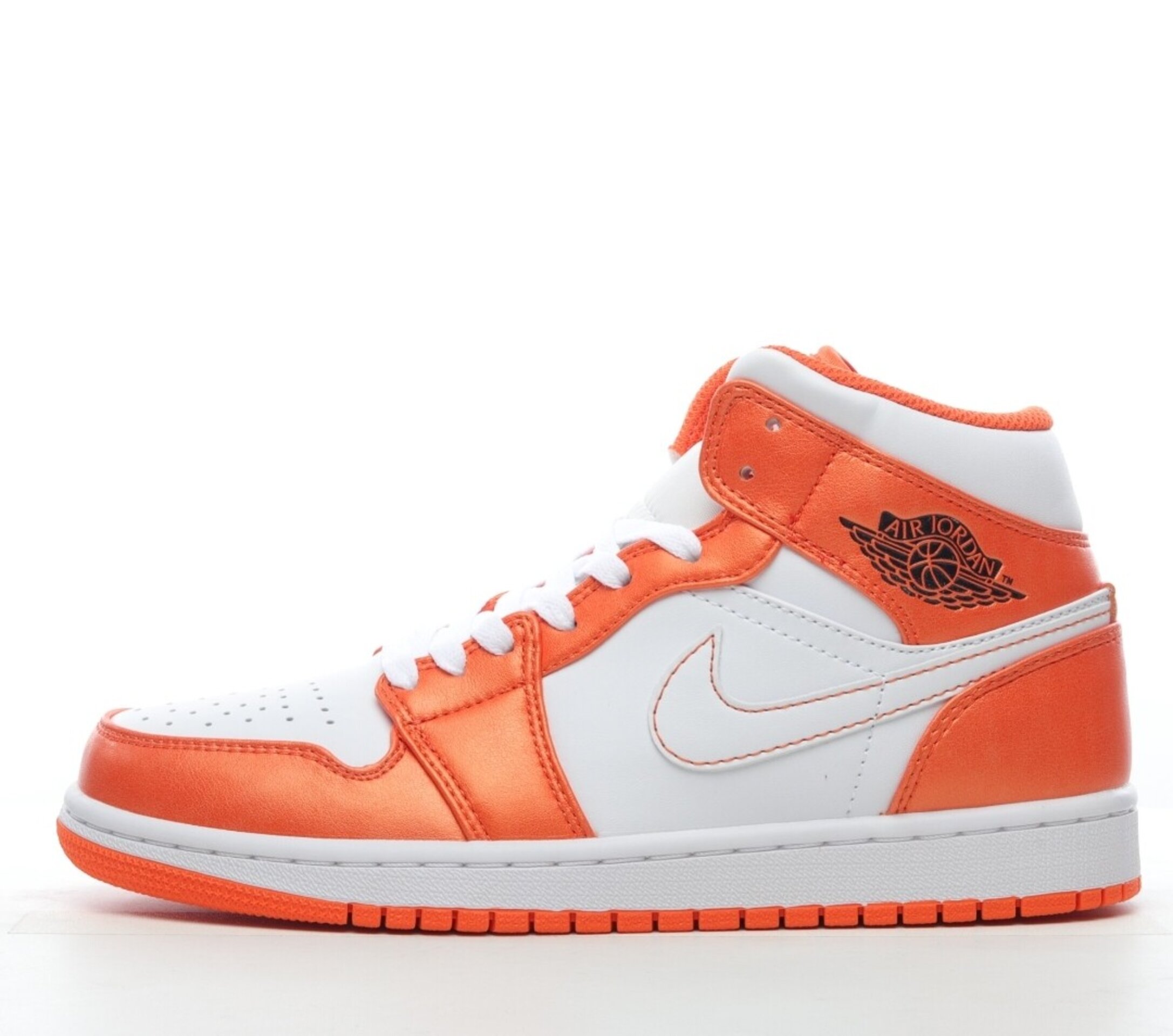 Air jordan 1 mid Naranja - 4
