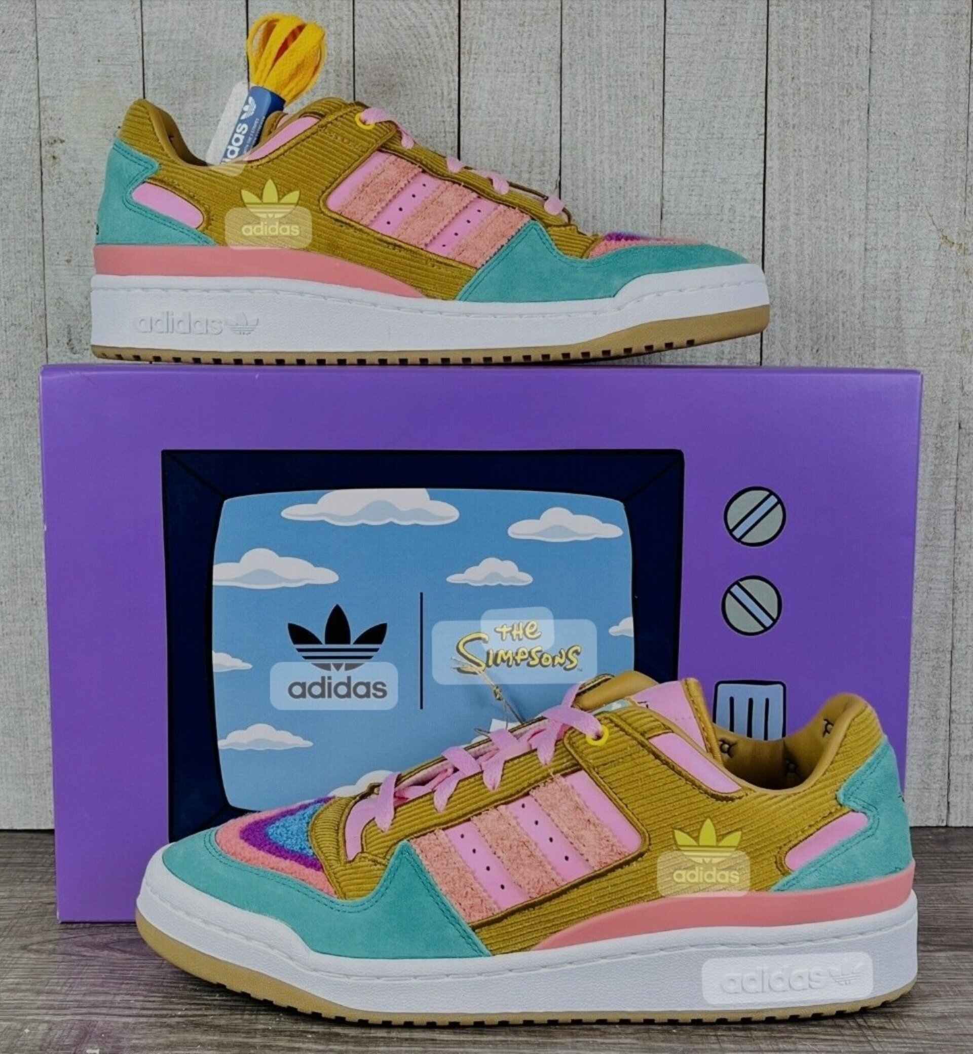 Zapatillas Forum Low CL "The Simpsons - Living Room" - 2